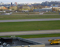 Пулково-2, вид на аэродром